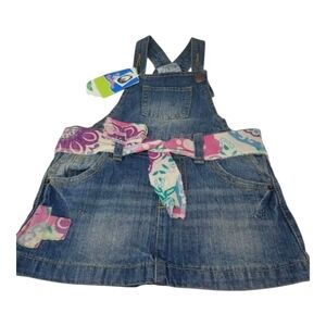 Ernstings Family - Topolino Baby Girl Denim Overall Dress 18-24 Month